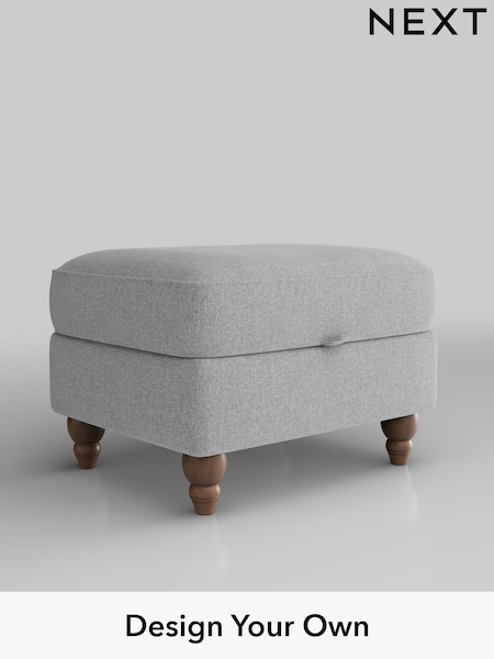 Tweedy Blend Easy Clean/Light Silver Grey Ashford Relaxed Sit (W46048) | £450