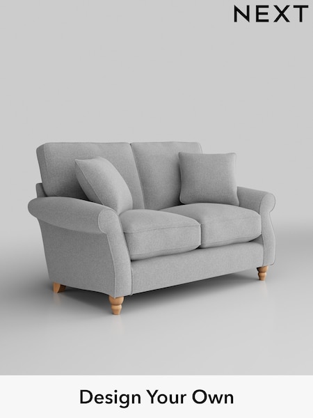 Tweedy Blend Easy Clean/Light Silver Grey Ashford Relaxed Sit (W46048) | £1,125