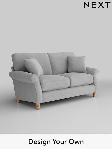 Tweedy Blend Easy Clean/Light Silver Grey Ashford Relaxed Sit (W46048) | £1,225