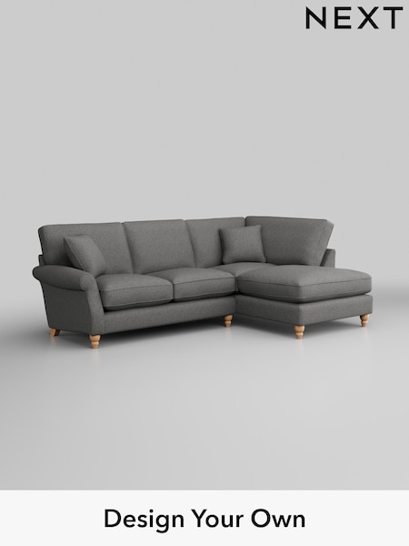 Tweedy Chenille/Dark Grey Ashford Relaxed Sit (W46050) | £1,975