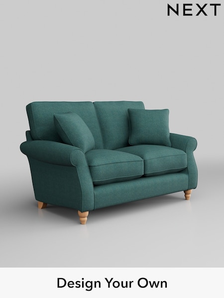 Tweedy Chenille/Dark Teal Green Ashford Relaxed Sit (W46052) | £1,125