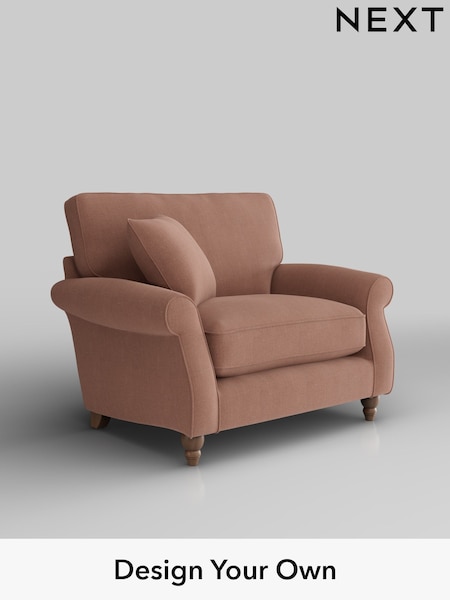 Relaxed Linen Look/Light Rust Brown Ashford Relaxed Sit (W46063) | £1,025