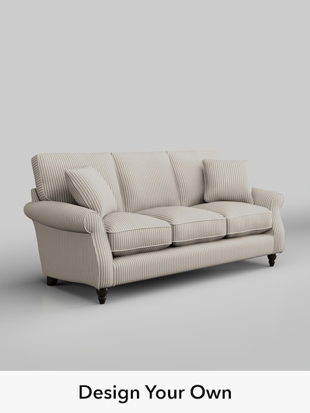 Chenille Stripe/Natural Ashford Relaxed Sit (W46086) | £1,425