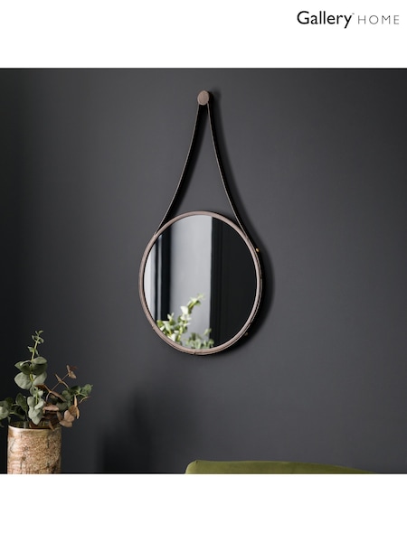 Gallery Home Bronze Broadway Round Mirror (W46103) | £45