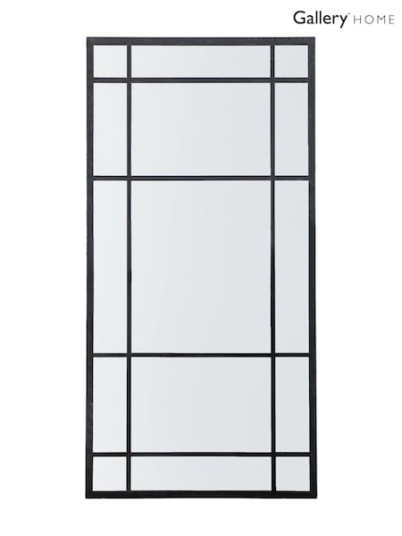 Gallery Home Black Margolin Mirror (W46105) | £180