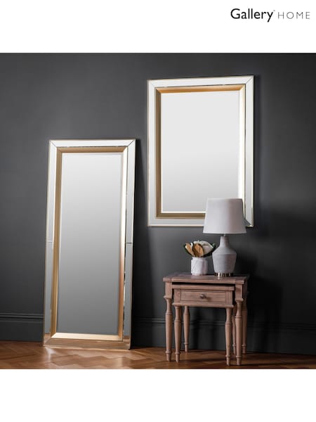 Gallery Home Gold Phantine Leaner Mirror (W46112) | £162
