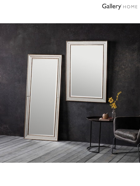 Gallery Home Champagne Squireston Leaner Mirror (W46115) | £144