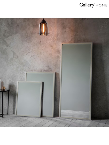 Gallery Home Silver Floydan Leaner Mirror (W46126) | £108