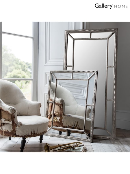 Gallery Home Silver Lawthorne Mirror (W46145) | £126