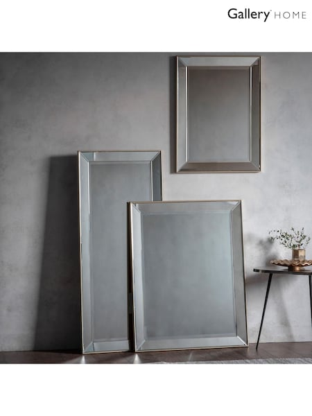 Gallery Home Champagne Baskley Mirror (W46146) | £72