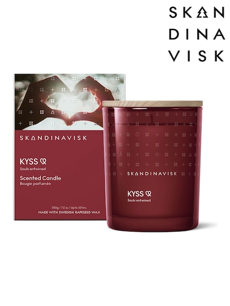 Skandinavisk Red KYSS Special Edition Scented Candle 200g (W46147) | £35