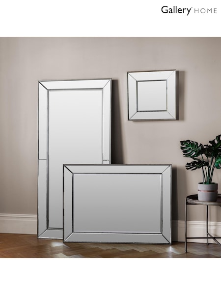 Gallery Home Silver Radmere Leaner Mirror (W46149) | £234
