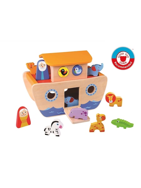 Tooky Toy Wooden Noahs Ark (W46209) | £22