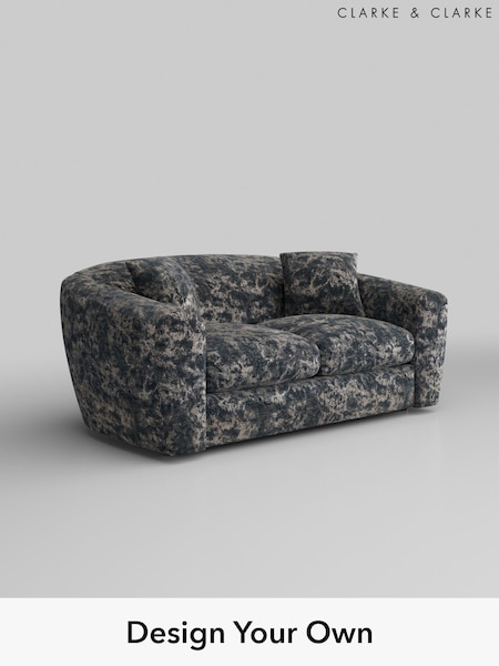 Camille/Indigo Charcoal Grey Erik By Clarke And Clarke (W46217) | £1,525