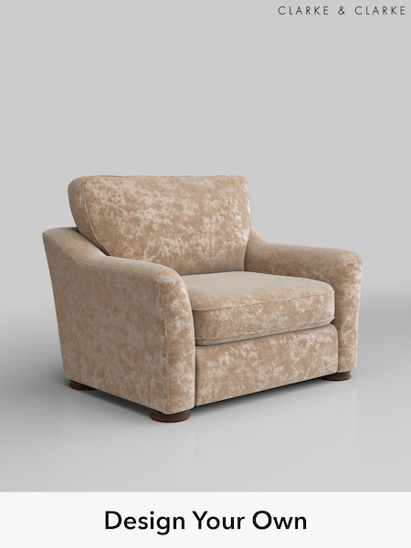 Camille/Pewter Natural Freya By Clarke And Clarke (W46219) | £1,099