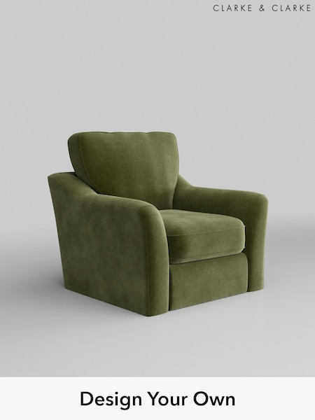 Alessia/Olive Green Freya By Clarke And Clarke (W46225) | £850