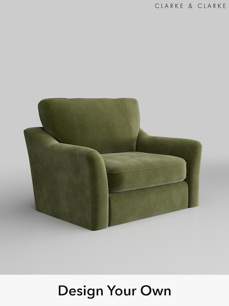 Alessia/Olive Green Freya By Clarke And Clarke (W46225) | £999