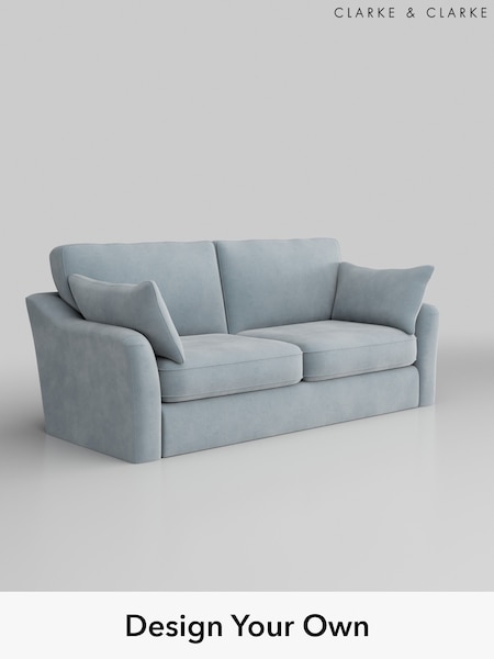 Alessia/Airforce Blue Freya By Clarke And Clarke (W46226) | £1,375