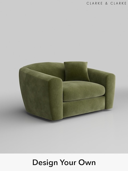 Alessia/Olive Green Erik By Clarke And Clarke (W46228) | £1,250