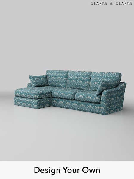 Strawberry Thief/Teal Freya By Clarke And Clarke (W46232) | £2,299