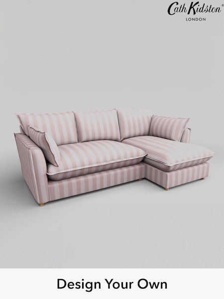 Canopy Stripe/Palette Pink Edged By Cath Kidston (W46238) | £2,499
