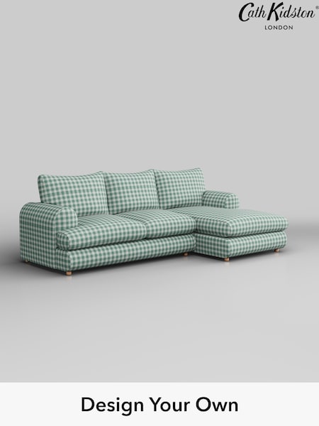 Painted Gingham/Green Mallow By Cath Kidston (W46241) | £1,999