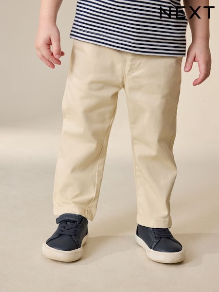 Yellow Stretch Chino Trousers (3mths-7yrs) (W46244) | £11 - £13