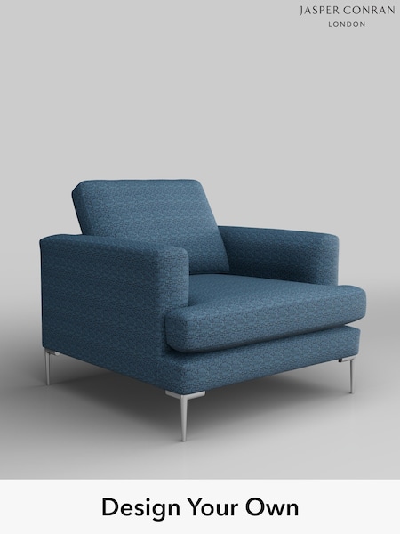 Chenille Basket Weave/Navy Blue Chiswick By Jasper Conran (W46250) | £1,099