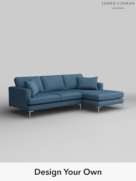 Chenille Basket Weave/Navy Blue Chiswick By Jasper Conran (W46250) | £2,399