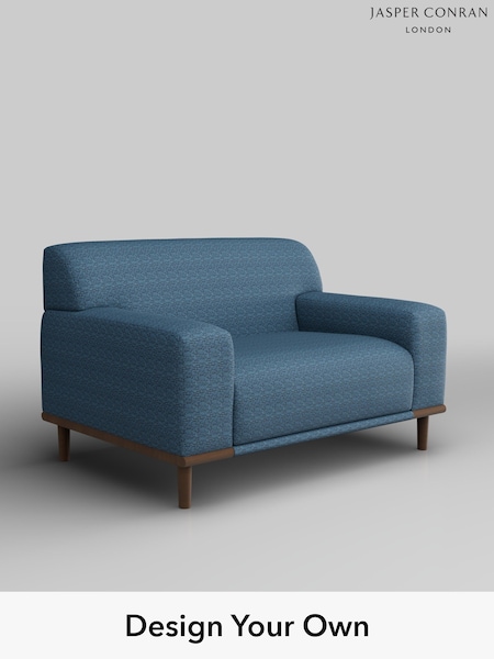 Chenille Basket Weave/Navy Blue Bamburgh By Jasper Conran (W46251) | £1,350