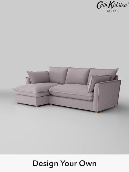 Textured Weave/Mauve Dash Edged By Cath Kidston (W46252) | £2,199