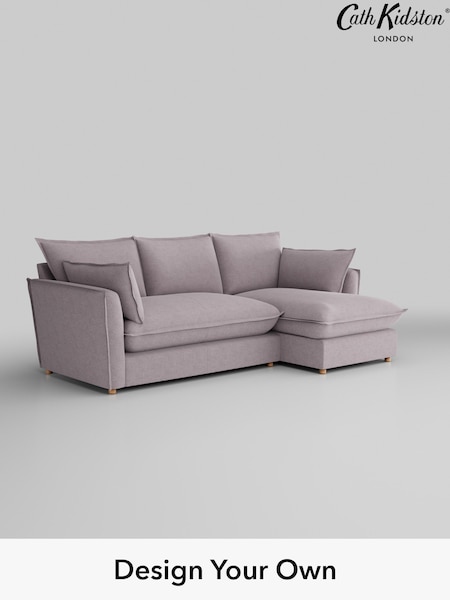 Textured Weave/Mauve Dash Edged By Cath Kidston (W46252) | £2,199