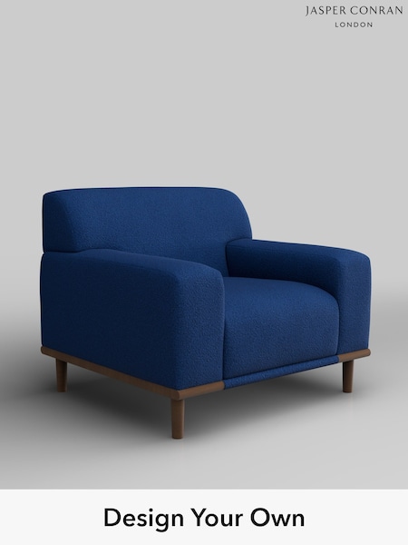 Jasper Boucle/Cobalt Blue Bamburgh By Jasper Conran (W46257) | £950