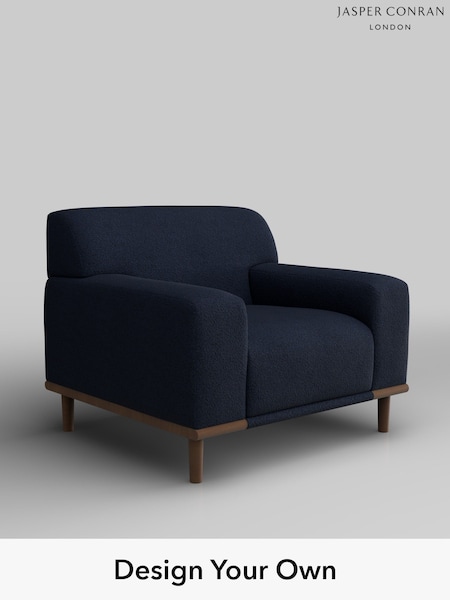Jasper Boucle/Navy Blue Bamburgh By Jasper Conran (W46260) | £950