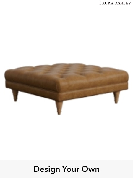 Bronington Leather/Tan Gloucester Buttoned Leather By Laura Ashley (W46287) | £775