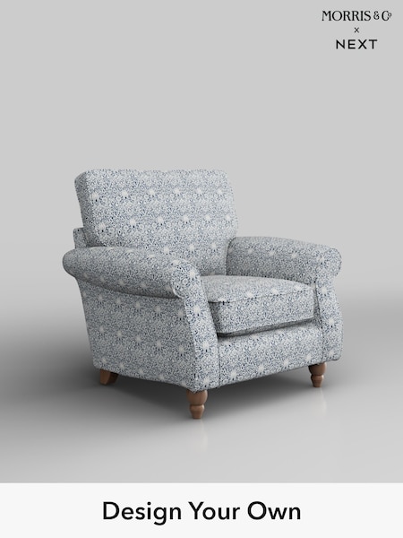 Borage by Morris and Co/Indigo Blue Ashford (W46288) | £975