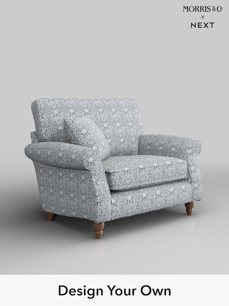 Borage by Morris and Co/Indigo Blue Ashford (W46288) | £1,175