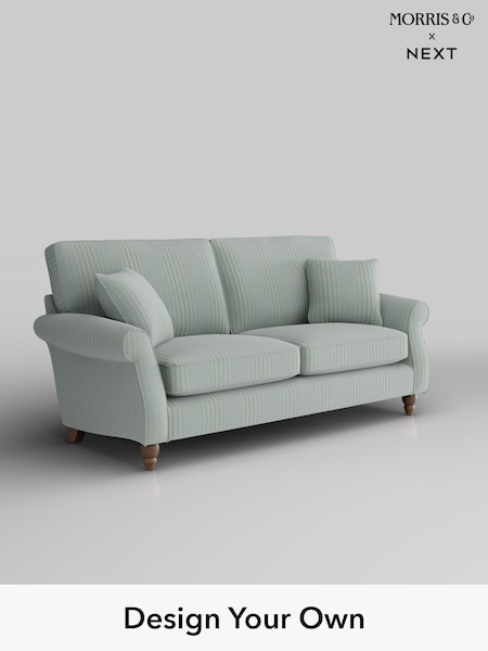 Burford by Morris and Co/Mineral Blue Ashford (W46290) | £1,425