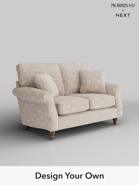 Mallow by Morris and Co/Linen Natural Ashford (W46294) | £1,375