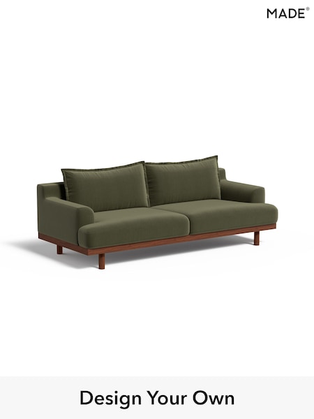 Matt Corduroy/Fennel Green Turin By Made (W46314) | £1,250