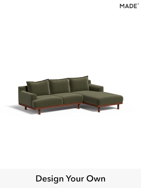 Matt Corduroy/Fennel Green Turin By Made (W46314) | £1,999