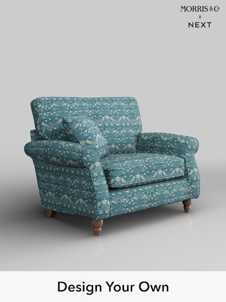WM Strawberry Thief by Clarke and Clarke/Teal Ashford (W46315) | £1,025