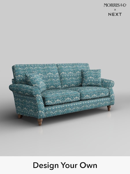 WM Strawberry Thief by Clarke and Clarke/Teal Ashford (W46315) | £1,425