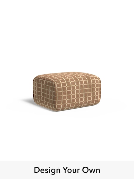 Cale Check/Dark Sand Natural Avalon By Made (W46316) | £375