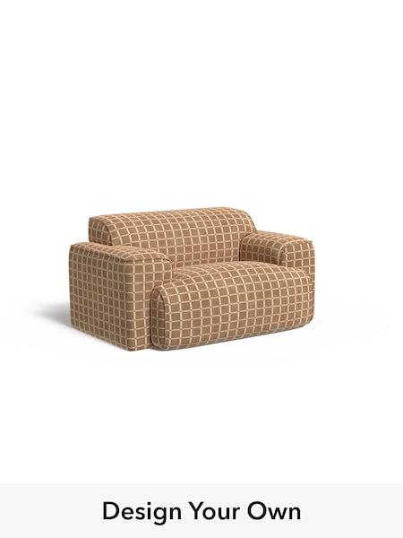 Cale Check/Dark Sand Natural Avalon By Made (W46316) | £899