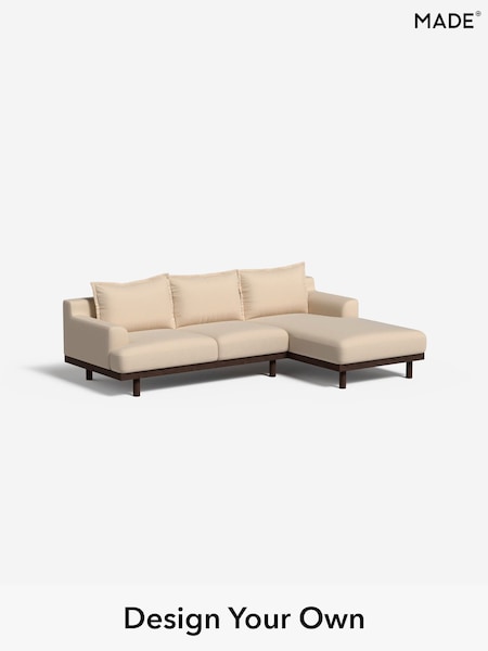 Made Weave/Light Stone Natural Turin By Made (W46327) | £2,099