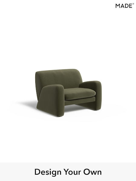Matt Corduroy/Fennel Green Romana By Made (W46346) | £799