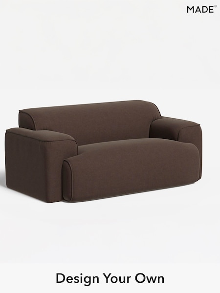 Soft Chenille Easy Clean/Mocha Natural Avalon By Made (W46361) | £1,025
