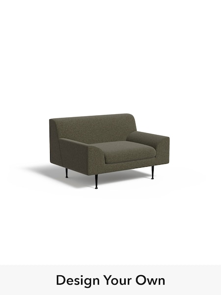 Soft Touch Boucle/Forest Green Judd By Made (W46370) | £699