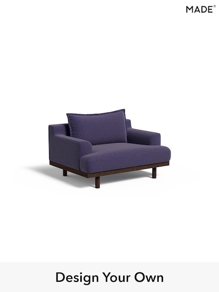 Soft Touch Boucle/Cobalt Blue Turin By Made (W46371) | £799